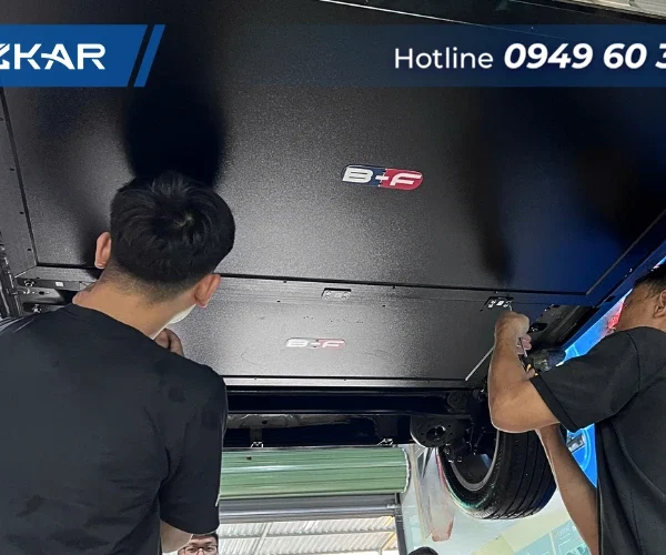Địa chỉ lắp giáp bảo vệ pin VF5 uy tín tại TP. HCM