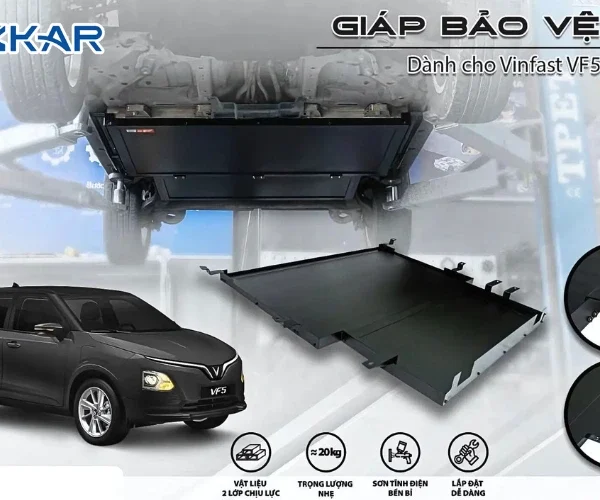 Lợi ích khi lắp tấm bảo vệ pin VinFast VF5