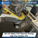 Bộ yên ngựa tích hợp sạc không dây cho Vinfast VF3