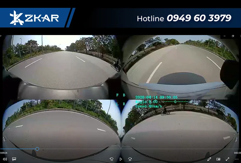 Gắn camera 360 Elliview V5 cho xe Vinfast Lux SA2.0 uy tín tại TPHCM