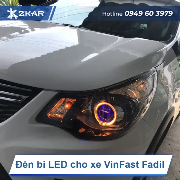 Lắp bi LED uy tín cho VinFast Fadil