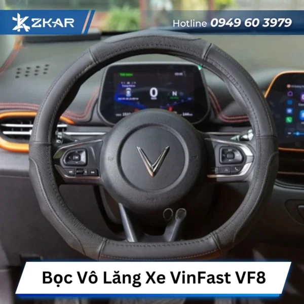Bọc Vô Lăng Cho Xe Vinfast VF8