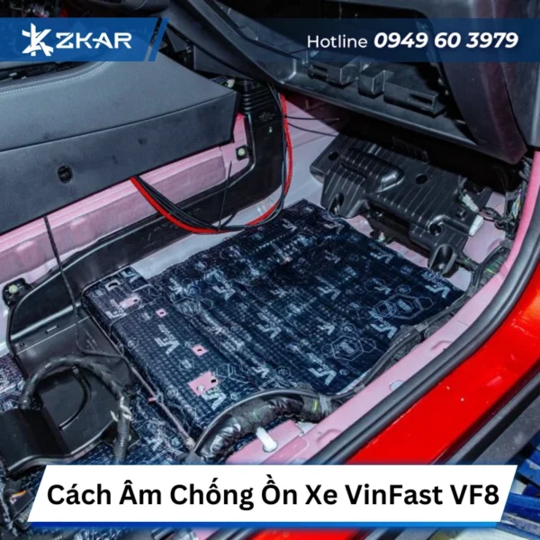Cách Âm Chống Ồn Cho Xe VinFast VF8