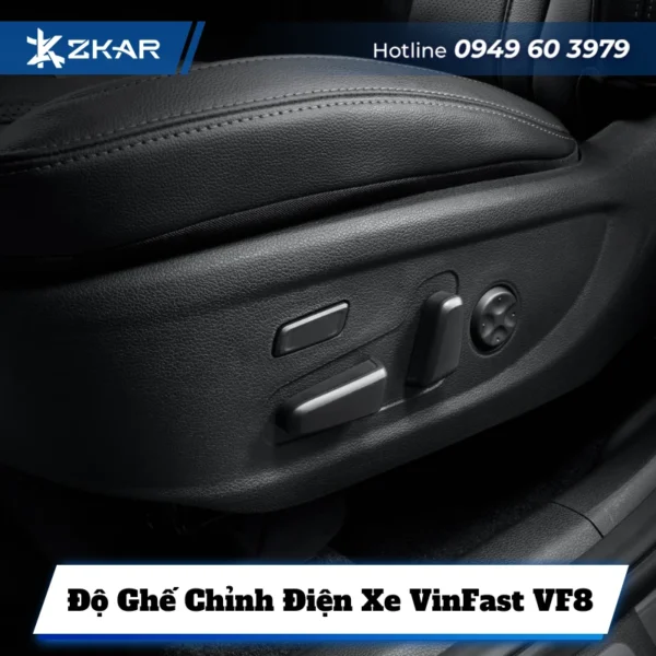 Độ Ghế Chỉnh Điện Cho Xe VinFast VF8