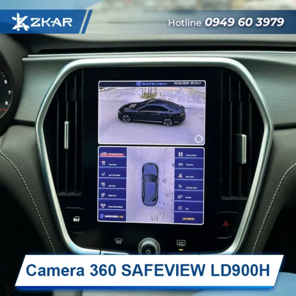 Camera 360 SAFEVIEW LD900H chính hãng cho Vinfast Lux SA2.0