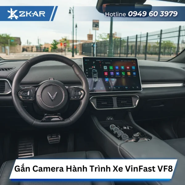 Gắn Camera Hành Trình Cho Xe VinFast VF8