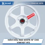 MÂM MẪU 1663 WHITE 16″ CHO VINFAST VF3