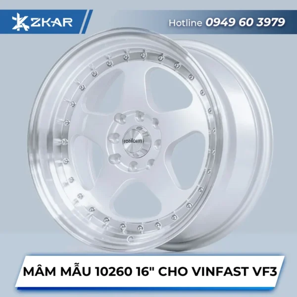MÂM MẪU 10260 16″ CHO VINFAST VF3