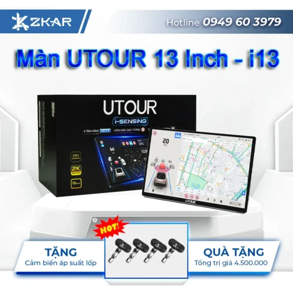 Màn Hình Android Utour 13 inch US i13