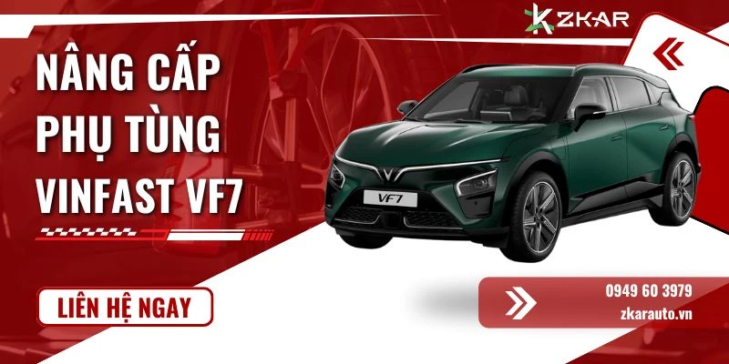 Nâng Cấp Phụ Tùng Xe VinFast VF7 Tại TPHCM