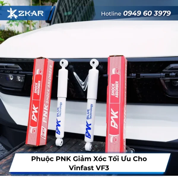 Phuộc PNK giảm xóc tối ưu cho Vinfast VF3