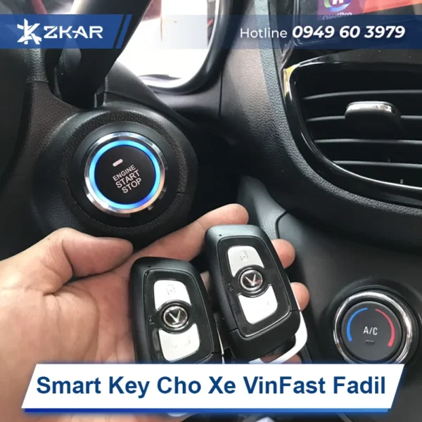 Smart key start stop cho VinFast Fadil