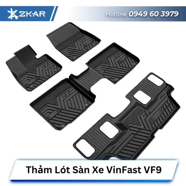 Thảm Lót Sàn Cho Xe Vinfast VF9