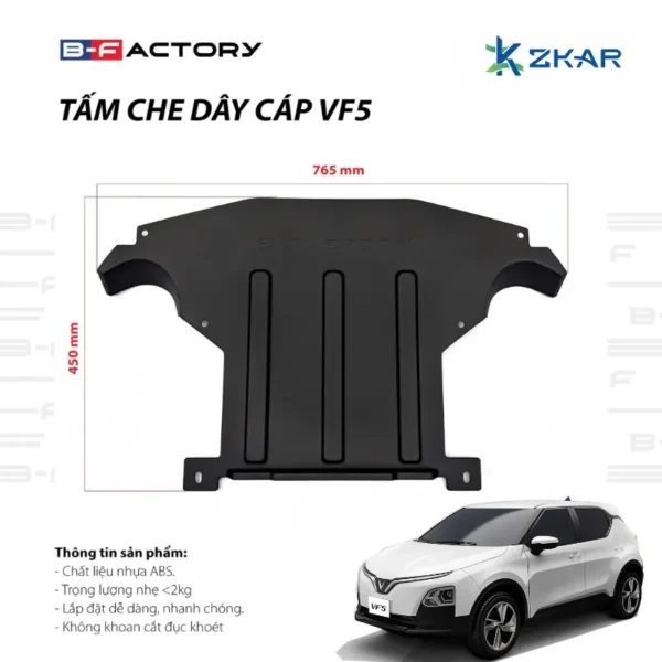 Tấm Che Dây Cáp Gầm Xe VinFast VF5