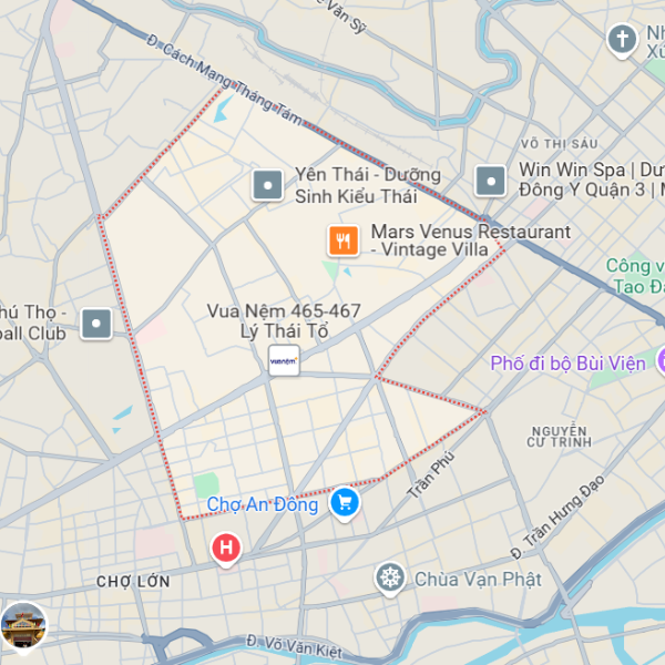Vị Trí Quận 10 Trên Google Maps