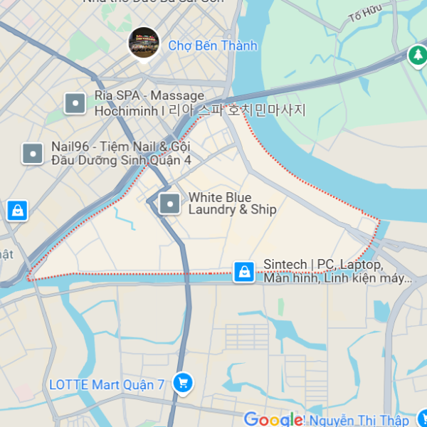 Vị Trí Quận 4 Trên Google Maps
