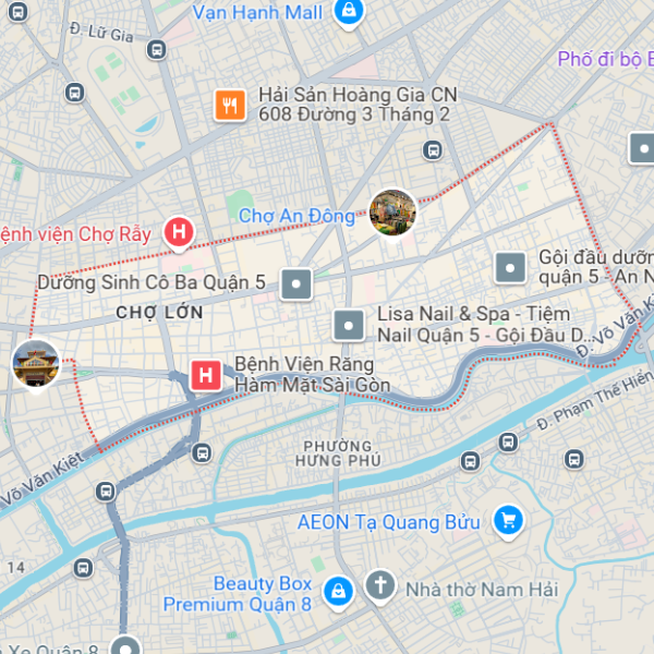 Vị Trí Quận 5 Trên Google Maps