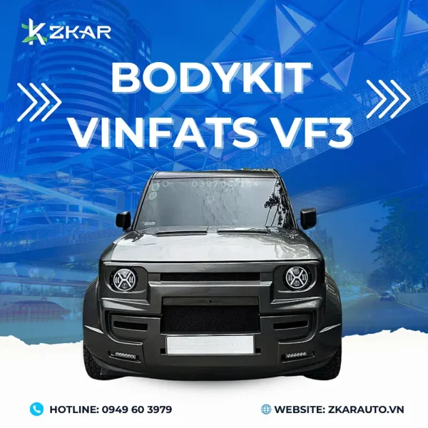 Độ Bodykit Cho Xe Vinfast VF3