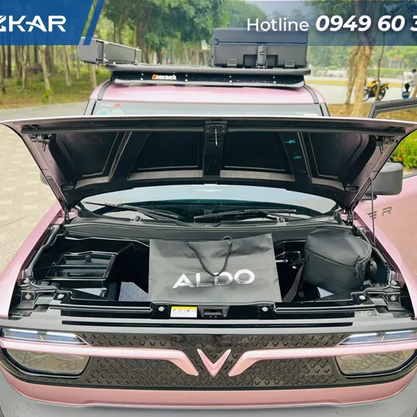 Cốp Để Đồ Phía Trước Và Khóa Nắp Capo Cho Xe VinFast VF3