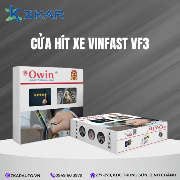 Cửa Hít Owin Cho Xe VinFast VF3 Tại TPHCM