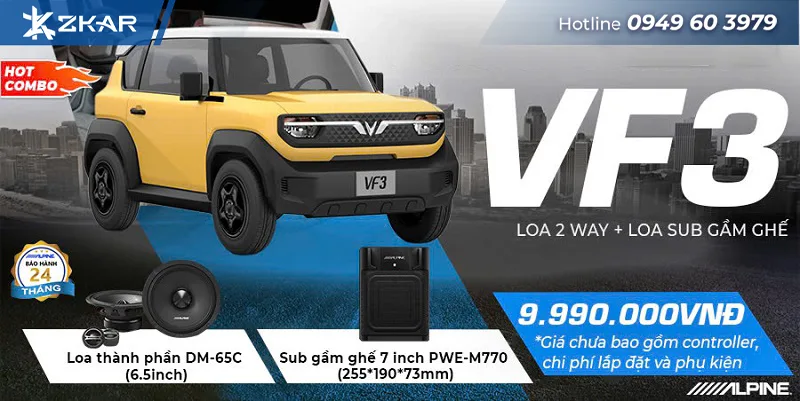 Độ Loa VF3