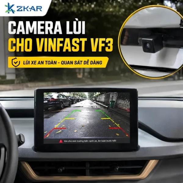 Camera Lùi Cho Vinfast VF3