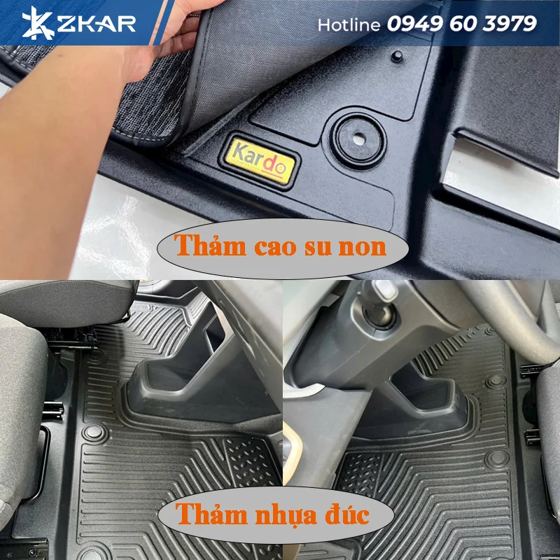 Thảm Lót Sàn Xe - ZKar Auto