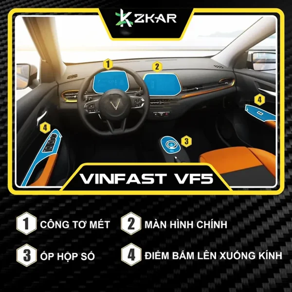 Dán PPF Cho Xe VinFast VF5 Tại TPHCM