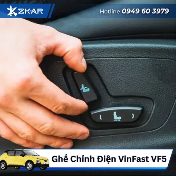 Ghế Chỉnh Điện Cho VinFast VF5 Tại TPHCM