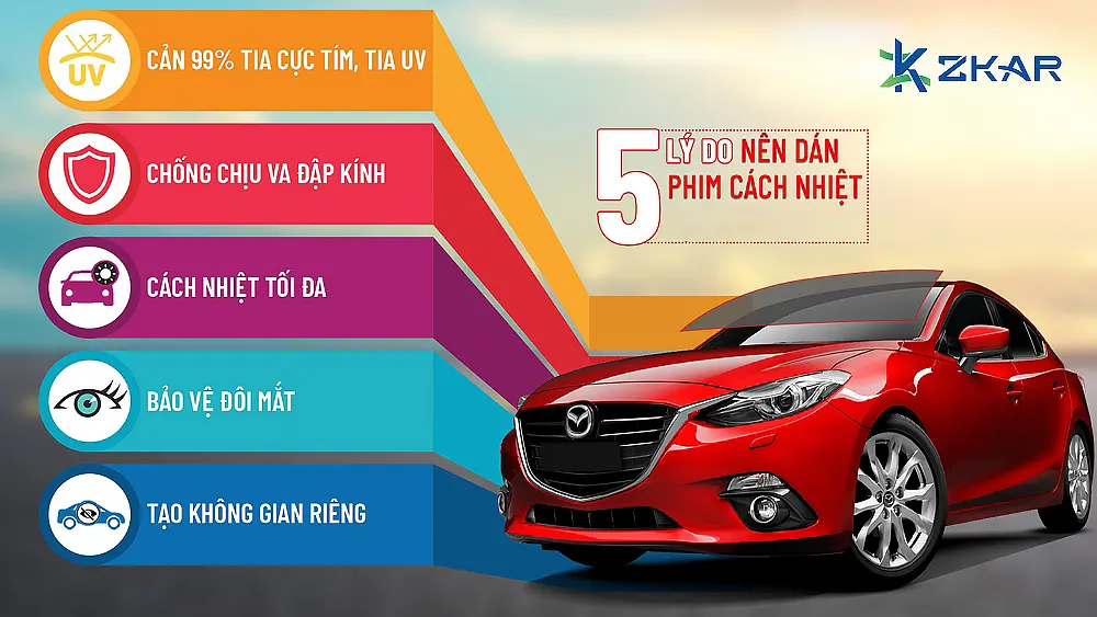 Lợi Ích Dán Phim Cách Nhiệt Cho Xe Limo Green