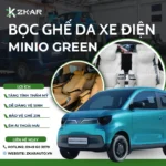 Bọc Ghế Da Xe Vinfast Minio Green Bọc Ghế Da Xe Vinfast Minio Green
