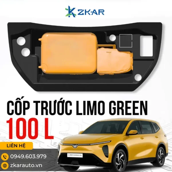 Lắp cốp trước vinfast limo green