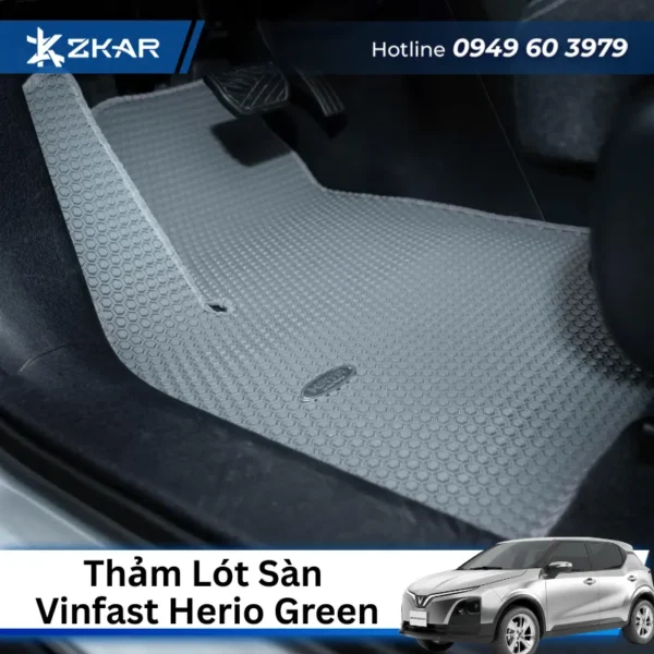Thảm lót sàn kata cho vinfast herio green