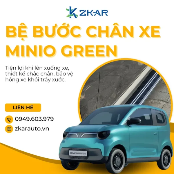 Bệ Bước Chân Xe VinFast Minio Green