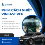 Dán Phim Cách Nhiệt Xe Vinfast VF6