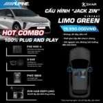 Combo Âm Thanh ALPINE Vinfast Limo Green 19TR990