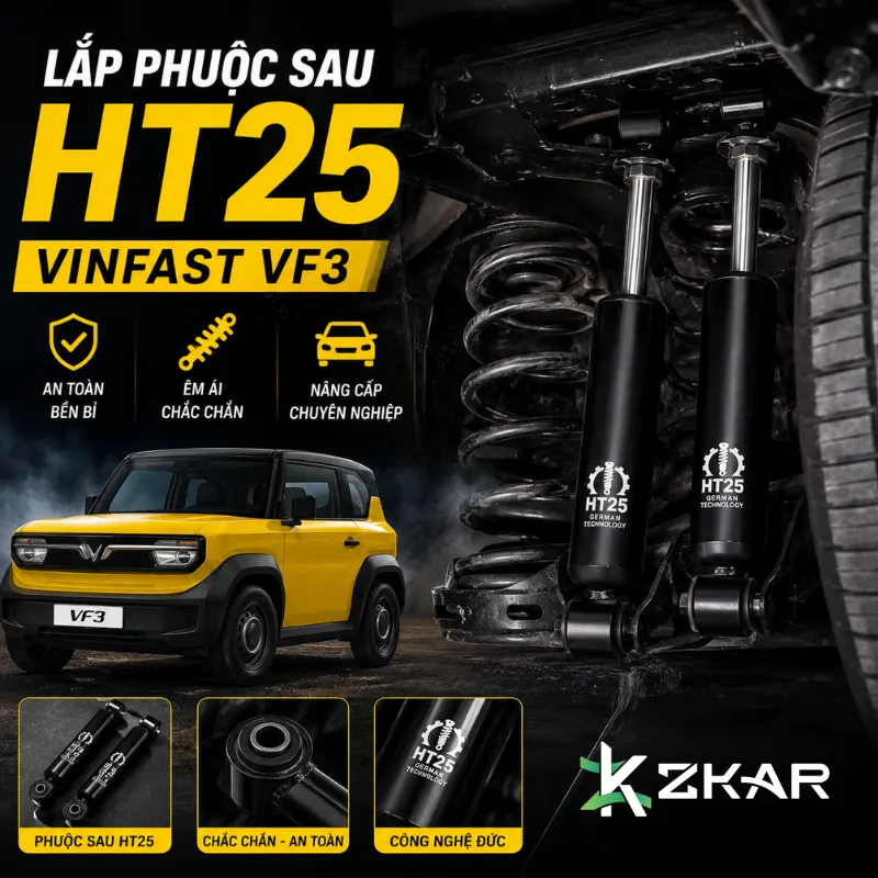 phuoc-sau-ht25-vinfast-vf3 Gắn Phuộc Sau HT25 VinFast VF3